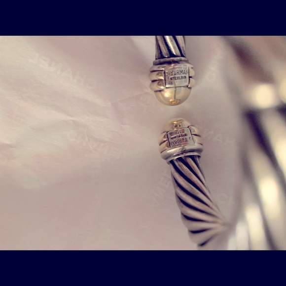 David Yurman Cable Classic® Bracelet with 14K Gold - Picture 9 of 9